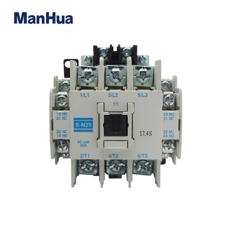 ManHua  ׳ƽ AC ˱ S-N25, 3  3  ˱, 220V-660V 25A